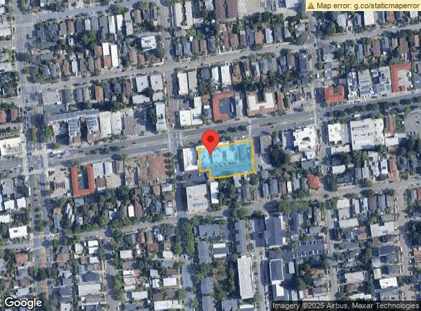  1632 University Ave, Berkeley, CA Parcel Map