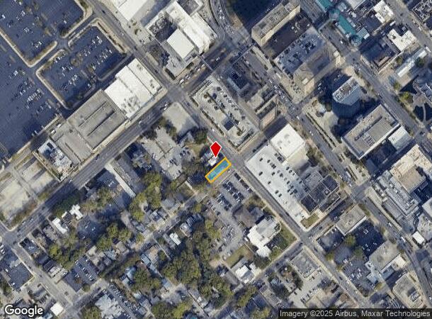  300 W High St, Lexington, KY Parcel Map