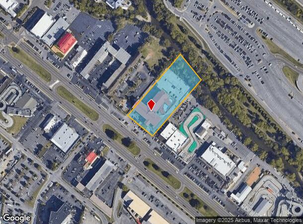 2825 Parkway, Pigeon Forge, TN Parcel Map