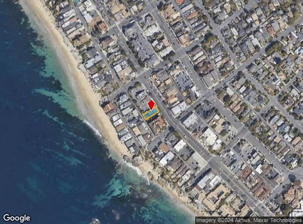  1259 S Coast Hwy, Laguna Beach, CA Parcel Map