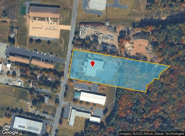 1590 Reed Rd, Pennington, NJ Parcel Map