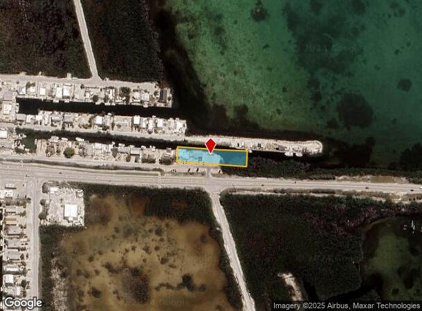  25163 Overseas Hwy, Summerland Key, FL Parcel Map