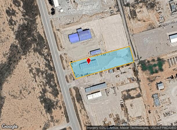 2500 N Fm 1788, Midland, TX Parcel Map