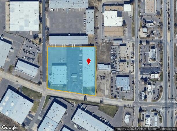 2275 W Midway Blvd, Broomfield, CO Parcel Map