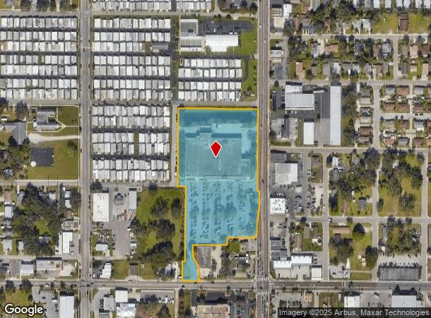  1101 8Th Ave W, Palmetto, FL Parcel Map