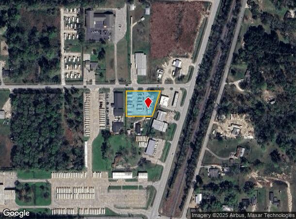  22954 Antique Ln, New Caney, TX Parcel Map