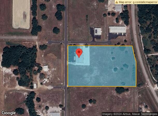  4538 Sky Dive Ln, Zephyrhills, FL Parcel Map