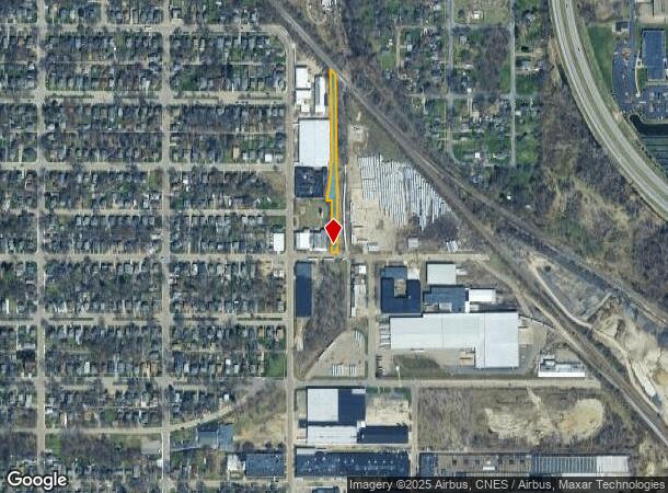  1819 Reed Ave, Kalamazoo, MI Parcel Map
