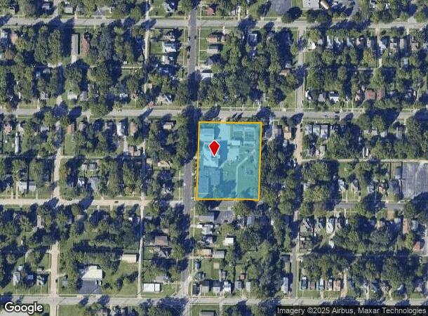 1126 N Broadway Ave, Springfield, MO Parcel Map