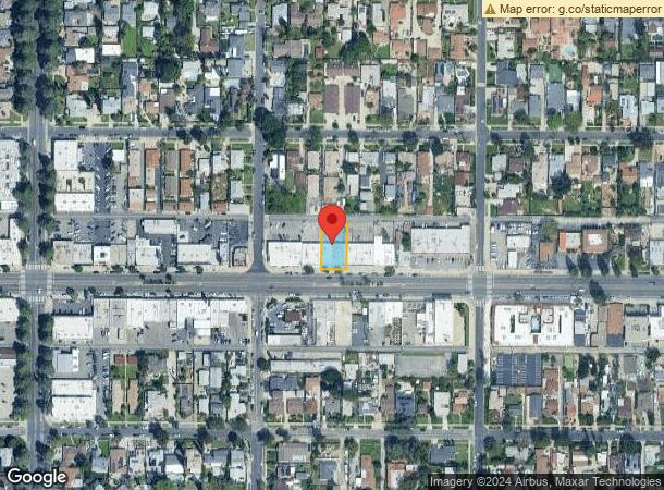  17541 Chatsworth St, Granada Hills, CA Parcel Map