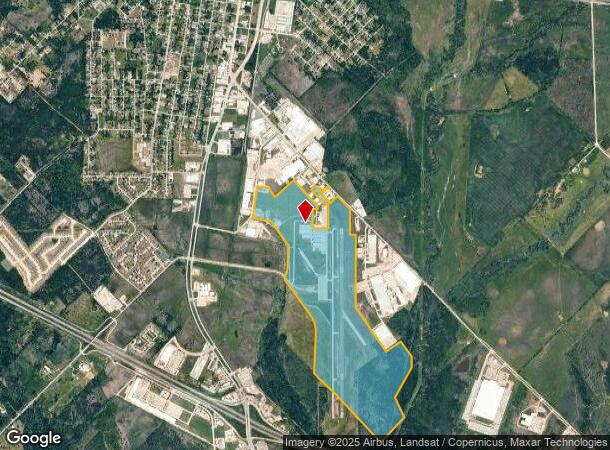 400 W British Flying School Blvd, Terrell, TX Parcel Map
