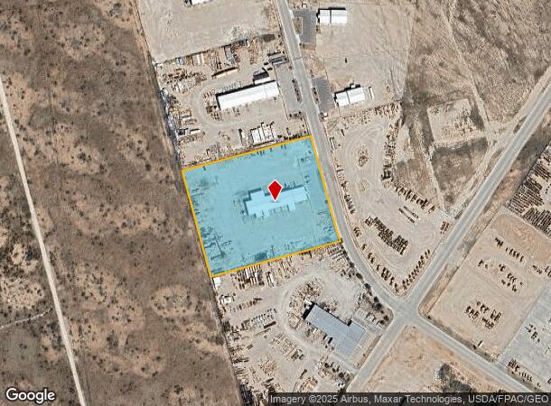  12200 Jordy Rd, Midland, TX Parcel Map