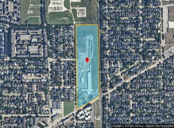 4300 Bissonnet St, Bellaire, TX Parcel Map