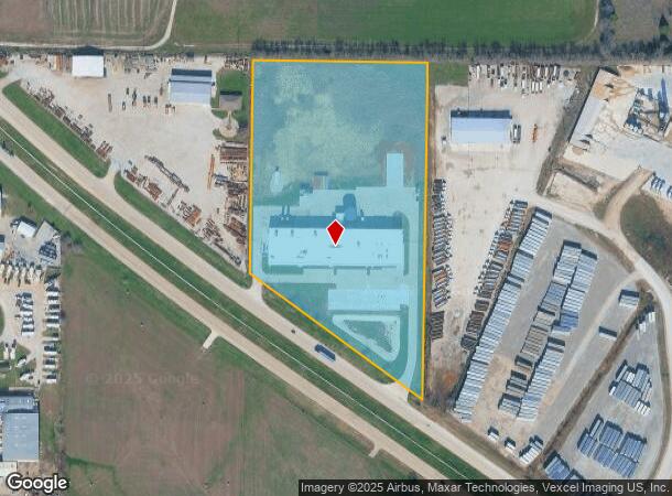 5475 E Highway 114, Rhome, TX Parcel Map