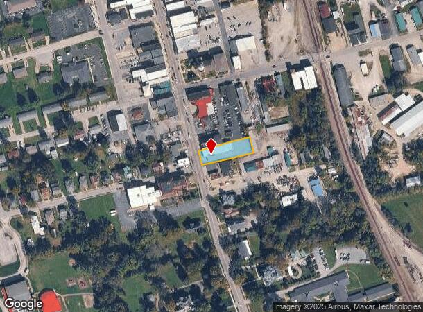  223 S Main St, Lawrenceburg, KY Parcel Map