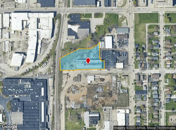  1300 17Th St, Racine, WI Parcel Map