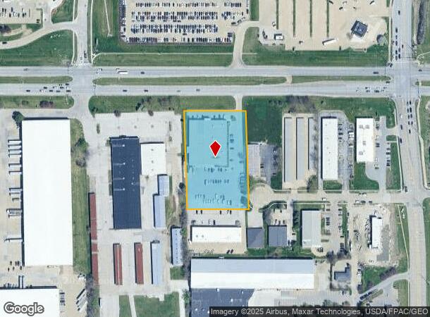 10200 Hickman Ct, Clive, IA Parcel Map