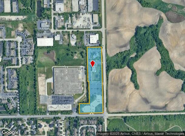  16650 104Th Ave, Orland Park, IL Parcel Map