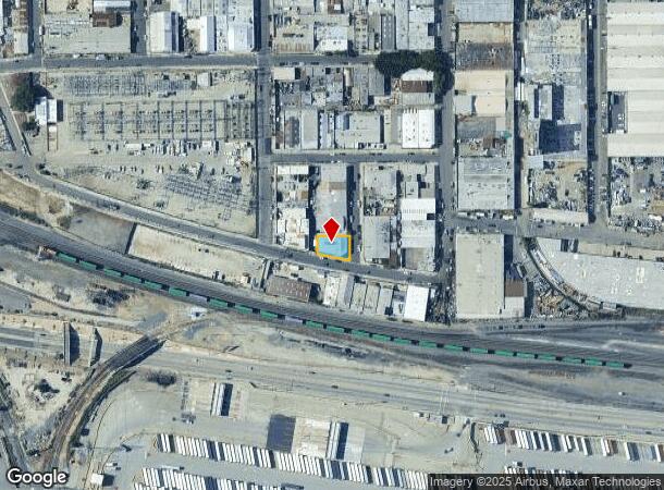  3525 Emery St, Los Angeles, CA Parcel Map