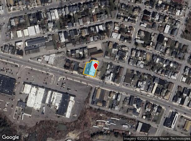  489 W Broad St, Hazleton, PA Parcel Map