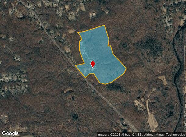 609 Merrow Rd, Tolland, CT Parcel Map