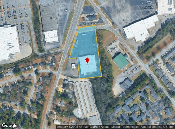  1520 N Leg Rd, Augusta, GA Parcel Map