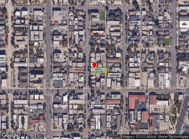 728 Lime Ave, Long Beach, CA Parcel Map
