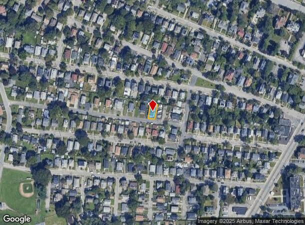 9 Drowne St, Cranston, RI Parcel Map
