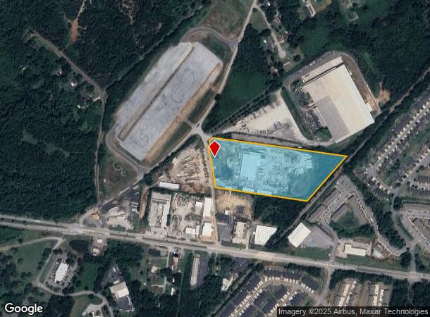 145 Coastline Rd, Spartanburg, SC Parcel Map