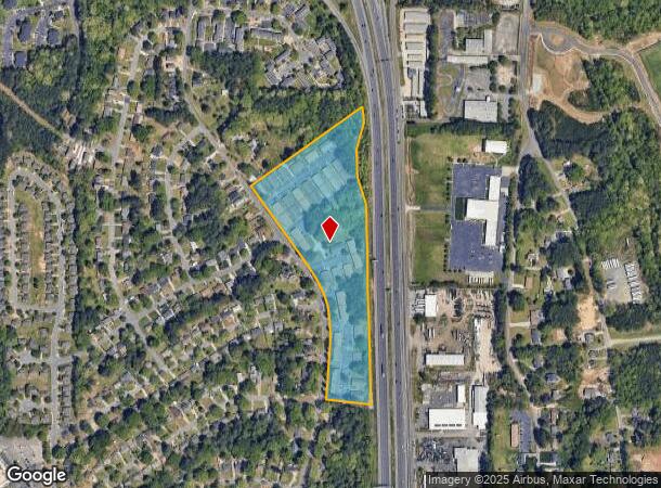  500 N Hardee St, Durham, NC Parcel Map