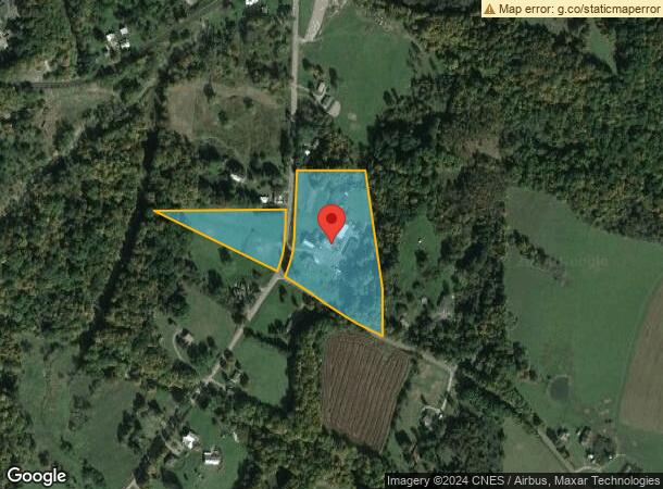  7516 Lovers Lane Rd, Cattaraugus, NY Parcel Map