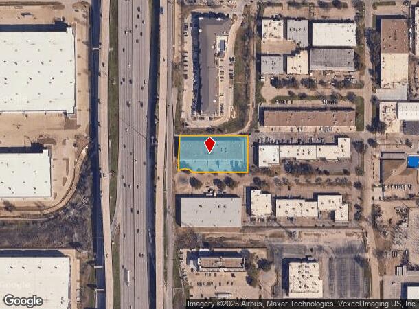 2401 Walnut Ridge St, Dallas, TX Parcel Map