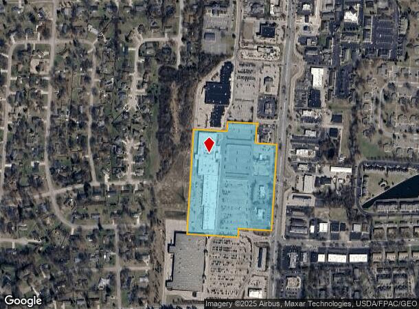  1023 S Main St, Centerville, OH Parcel Map