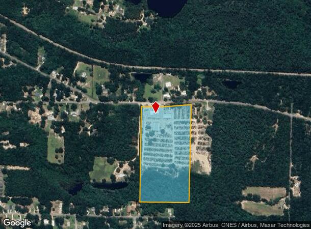 1261 E Chestnut Ave, Crestview, FL Parcel Map