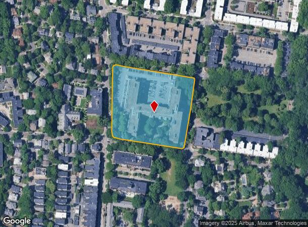  175 Freeman St, Brookline, MA Parcel Map