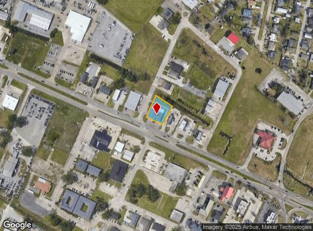 1054 W Tunnel Blvd, Houma, LA Parcel Map