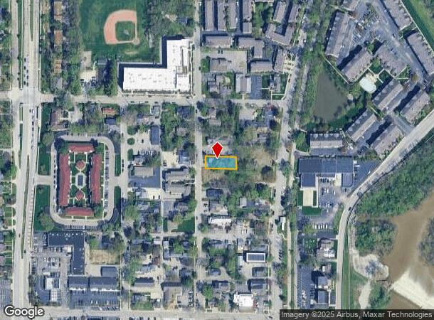 6543 Ferguson St, Indianapolis, IN Parcel Map