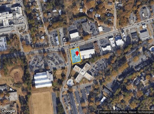  1097 Baxter St, Athens, GA Parcel Map