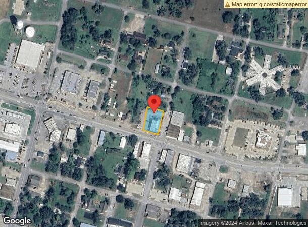  226 E Brazos Ave, West Columbia, TX Parcel Map