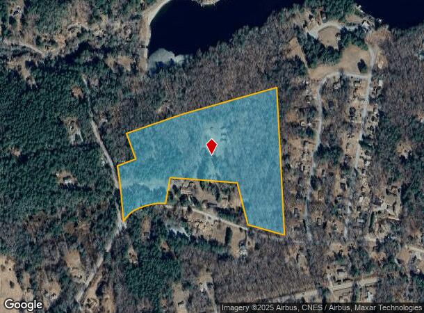  21 Ten Rod Rd, Voluntown, CT Parcel Map