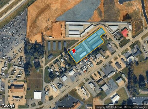 2007 Midyett St, Beebe, AR Parcel Map