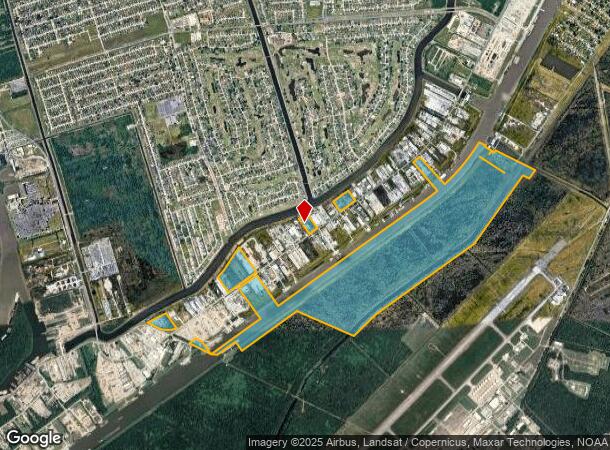  2110 Engineers Rd, Belle Chasse, LA Parcel Map