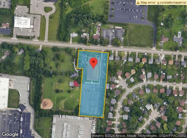  5750 Shull Rd, Dayton, OH Parcel Map