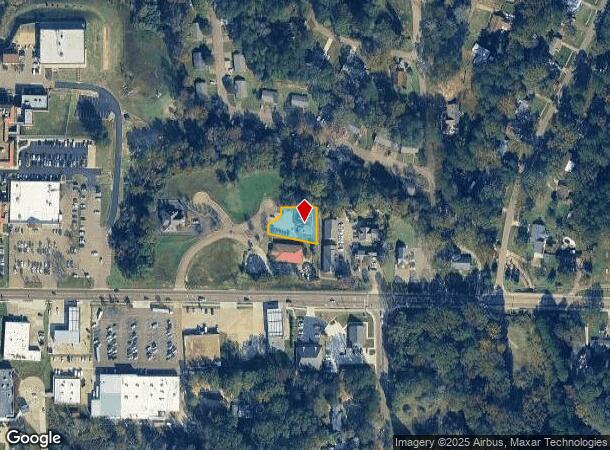 2006 Courtside Dr, Brandon, MS Parcel Map