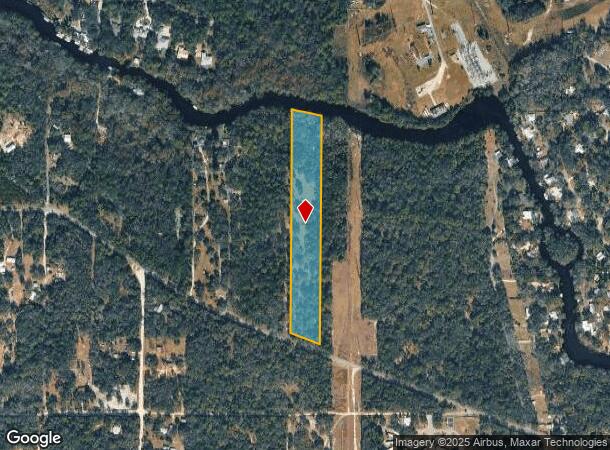 14735 W River Rd, Inglis, FL Parcel Map