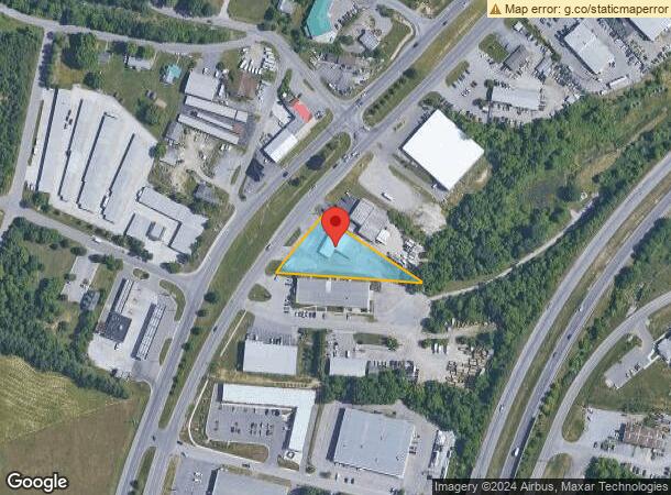  3345 N Franklin St, Christiansburg, VA Parcel Map