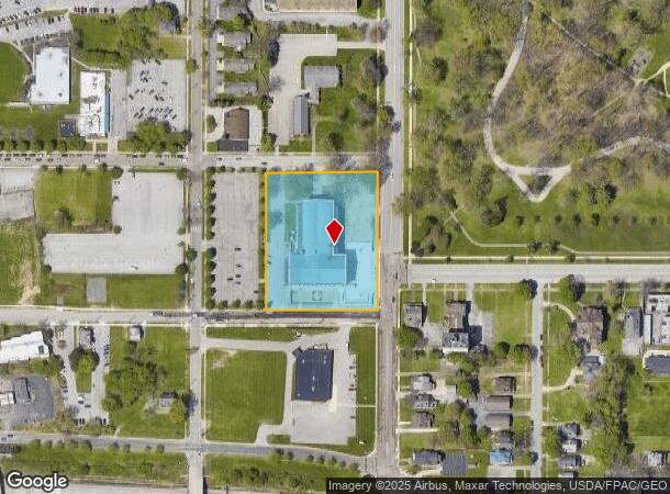 1000 5Th Ave, Youngstown, OH Parcel Map