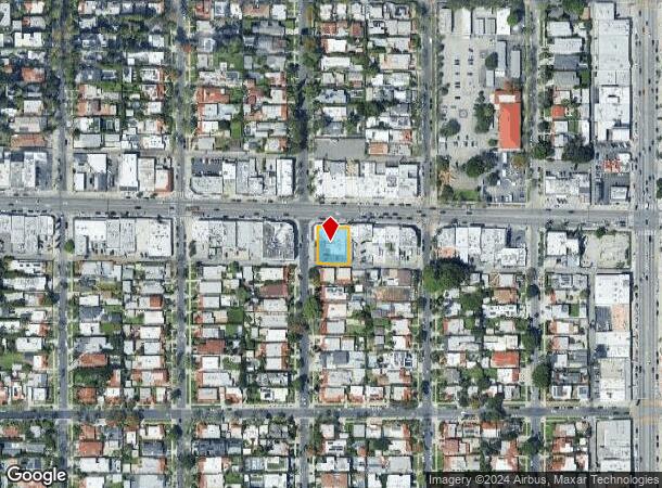  7224-7228 Melrose Ave, Los Angeles, CA Parcel Map