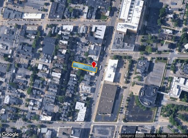  892 Main St, Buffalo, NY Parcel Map