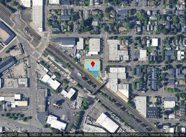  2801 Se 14Th Ave, Portland, OR Parcel Map